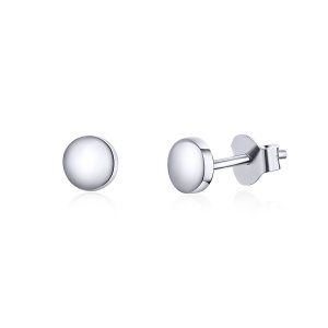 Brincos Petit Feijão Simples estilo Pandora - SCE705-A