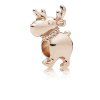 Charm berloques PANDORA Rose™ Rena Do Papai Noel