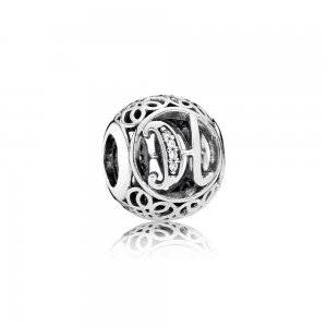 Charm berloques PANDORA Alfabeto Vintage Letra H