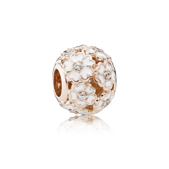 Charm PANDORA ROSE Esmaltado Flores do Campo - 781488EN12  Clique na imagem para fechar