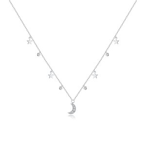 Colar Dream Star Moon life Pandora - SCN420 Colar Dream Star Moon life Pandora - SCN420