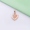 Pendente Coração de Brilho Fosco Pandora Rose - 387926