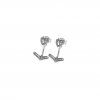 Brincos Sparkling Wishbone Heart Pandora - 299280C01