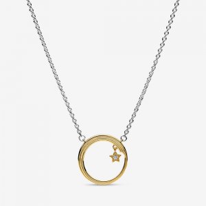 Colar Estrela Cadente Celestial Pandora Rose - 368515C01