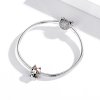Charm Gato Auspicioso que Agarra Dinheiro estilo Pandora - SCC1855