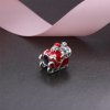Charm berloques Pandora de prata Papai Noel e trenós