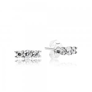 Brinco PANDORA Petit Elegância Encantada - 290725CZ Brinco PANDORA Petit Elegância Encantada - 290725CZ