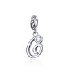 Charm Pendente Letra G estilo Pandora - SCC1183-G Charm Pendente Letra G estilo Pandora - SCC1183-G