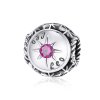 Charm Leão brilhante estilo Pandora - SCC1725-5 Charm Leão brilhante estilo Pandora - SCC1725-5