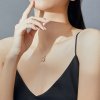 Colar Dois tons Rosa life Pandora - BSN155
