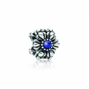 Charm berloques PANDORA Flores de Setembro - 790580LP Charm berloques PANDORA Flores de Setembro - 790580LP