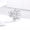 Brincos Petit Flores Brilhantes estilo Pandora - SCE921