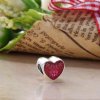Charm berloques PANDORA "Te Amo" - 792048EN117