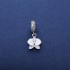 Pingente PANDORA Brilhante Orquídea Branca - Flor da Pureza do Amor