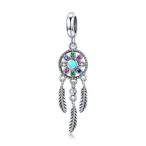 Charm Pendente Apanhador de Sonhos estilo Pandora - SCC961