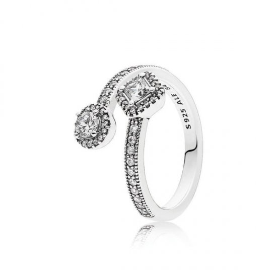 Anel PANDORA Elegância Radiante - 191031CZ  Clique na imagem para fechar
