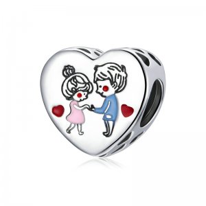 Charm Mãe e filha life Pandora - SCC1744 Charm Mãe e filha life Pandora - SCC1744