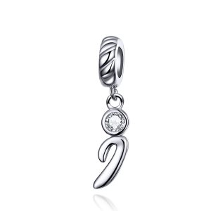 Charm Pendente Letra I estilo Pandora - SCC1183-I Charm Pendente Letra I estilo Pandora - SCC1183-I