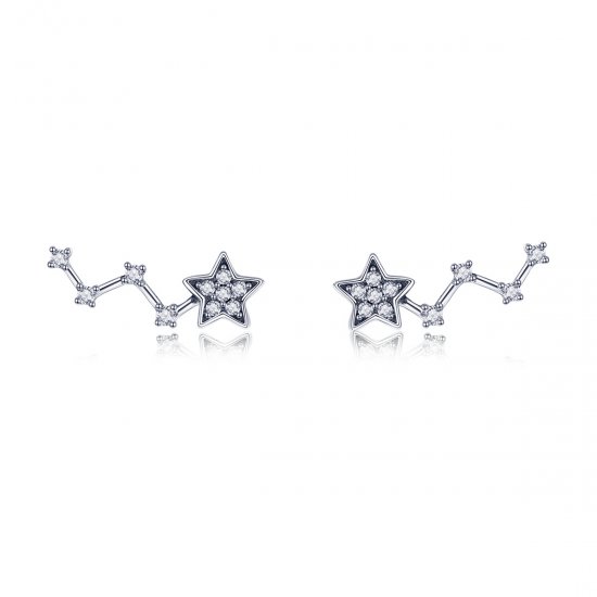 Brincos Petit A espera das estrelas estilo Pandora - SCE439  Clique na imagem para fechar