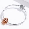Charm Apanhador de Sonhos estilo Pandora Rosa - SCC330-C