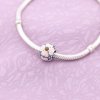 Charm PANDORA de Prata Esmaltado Flor Vermelha - 790433ER