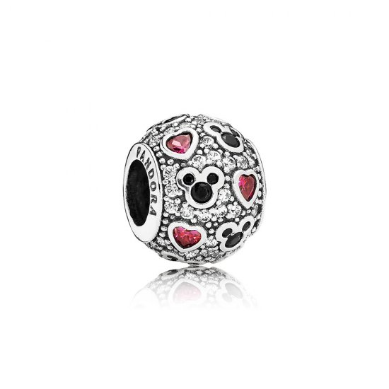 Charm berloques PANDORA Brilhante Mickey - 791457CZ  Clique na imagem para fechar