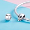 Charm Caveira Branca life Pandora - SCC965