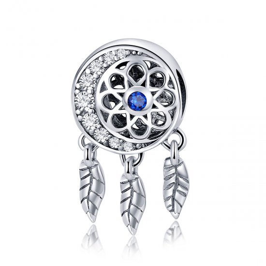 Charm Apanhador de sonhos espiritual estilo Pandora - SCC718  Clique na imagem para fechar