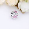 Charm recortes de Coração Rosa à Mão Livre Pandora - 798677C01