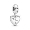 Charm Pendente Parabéns Com Coração E Estrelas Pandora - 799323C01
