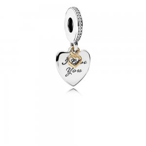 Pingente PANDORA "Te amo para sempre" - 792042CZ