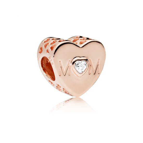 Charm PANDORA Rose "Mãe" - 781881CZ  Clique na imagem para fechar
