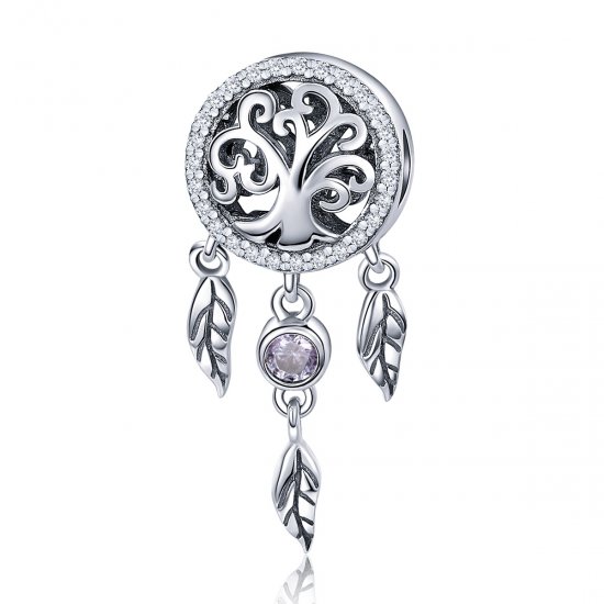 Charm Apanhador de Sonhos estilo Pandora - SCC723  Clique na imagem para fechar