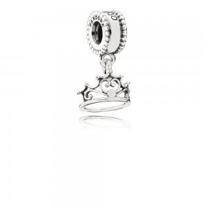 Pingente Pandora de prata Disney, Ariel Tiara