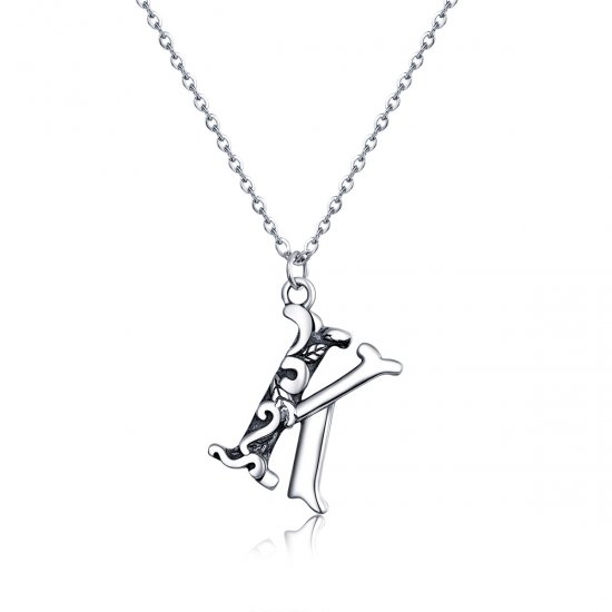 Colar Lucky Letter K life Pandora - SCN403  Clique na imagem para fechar