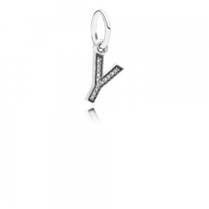 Pingente PANDORA de Prata Brilhante Letra Y - 791337CZ