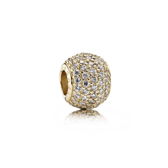 Charm berloques PANDORA de Ouro Pavê  Clique na imagem para fechar