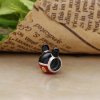 Charm Pandora de prata Ícone de silhueta de Mickey Mouse