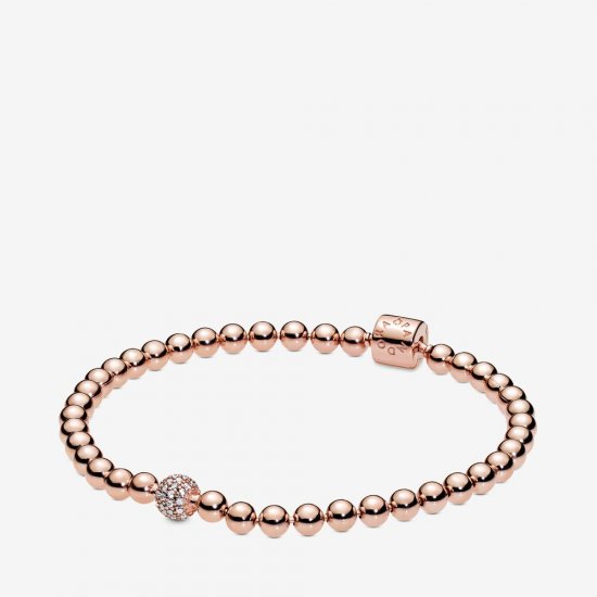 Bracelete Pandora Rose™ Esfera Brilhante - 588342CZ  Clique na imagem para fechar