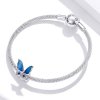 Charm Borboleta colorida estilo Pandora - BSC405