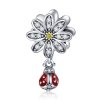 Charm A história da joaninha estilo Pandora - SCC727