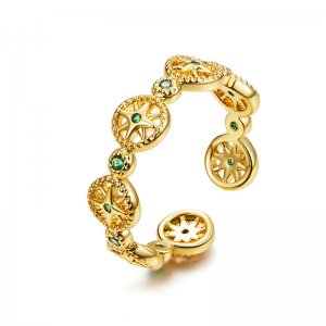 Anel Estrela brilhante estilo Pandora - SCR518 Anel Estrela brilhante estilo Pandora - SCR518