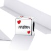 Charm Dados da Família do Amor estilo Pandora - SCC1672