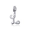 Charm Pendente Letra L estilo Pandora - SCC1183-L