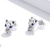 Brincos Petit Raposa adorável estilo Pandora - SCE1084