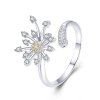 Anel Amor dente de leão estilo Pandora - SCR471 Anel Amor dente de leão estilo Pandora - SCR471