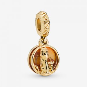 Charm Pendente Disney, Simba & Mufasa Sunset Pandora Shine - 768262ENMX