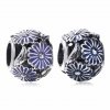 Charm PANDORA Flor de Margarida Lilás - 791487EN66