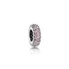 Separador PANDORA Pavê Inspiração Rosa - 791359PCZ - Contas Separador PANDORA Pavê Inspiração Rosa - 791359PCZ - Contas