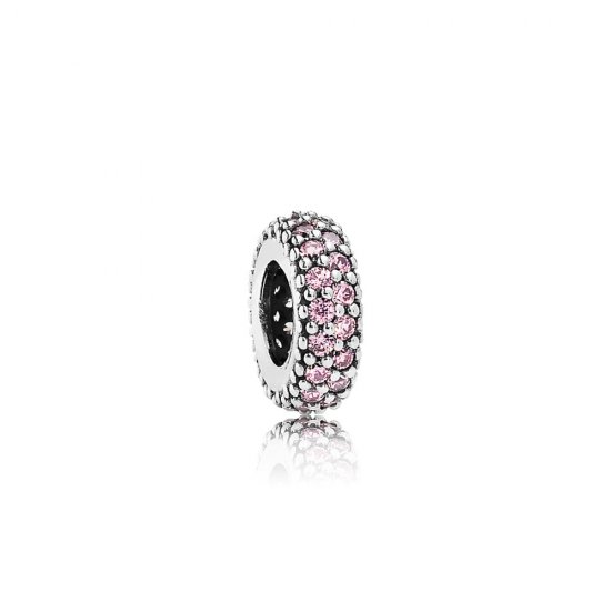 Separador PANDORA Pavê Inspiração Rosa - 791359PCZ - Contas  Clique na imagem para fechar